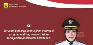 Hari Pers, Bupati Grobogan Minta Wartawan Suguhkan Berita Berimbang