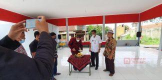 Joko Pramono Resmikan Balai Warga Masyarakat