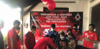 Komunitas Juang Banyumas Raya Berikan Santunan Kepada Anak Yatim