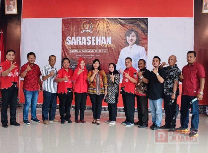 Mbak Casytha Sarasehan Bareng Warga Pati