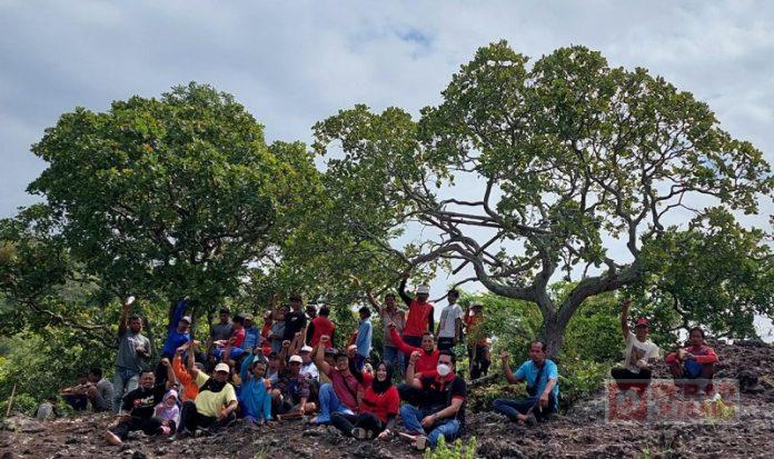 Mbak Dhanies Gelar Giat Penanaman Pohon Di Watu Lumpang (2)