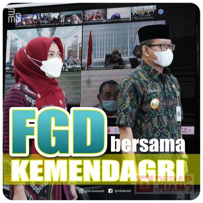 Mbak Eisti; Bersama Kemendagri, Kita Harap Polemik Sekdes PNS Clear