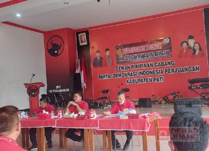 Melalui Pendidikan Politik, DPC Partai Pati Perkuat Strategi Hadapi 2024