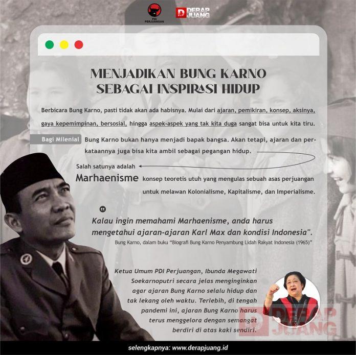 Menjadikan Bung Karno Sebagai Inspirasi Hidup