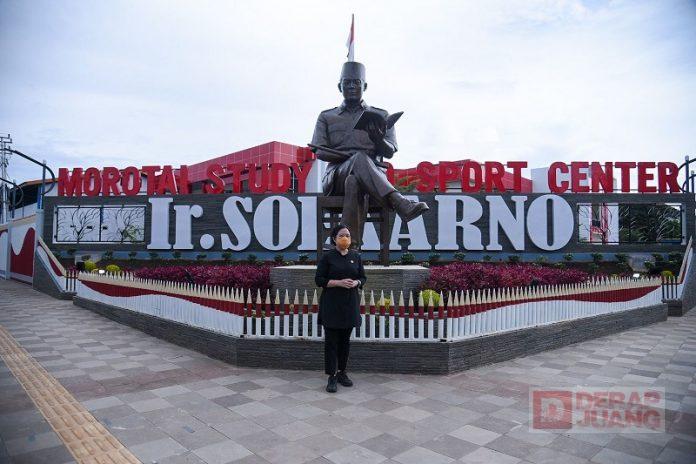 Peletakan Batu Pertama, Puan Jadikan Kantor DPC Partai Morotai Sebagai Rumah Rakyat