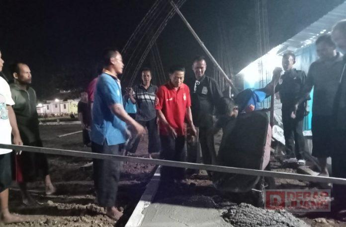 Peletakan Batu Pertama, Sutimin Jaga Kedamaian NKRI