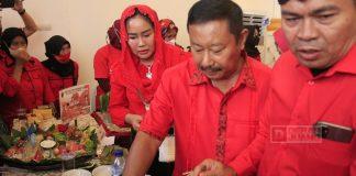 Rangkaian HUT Partai, PDI Perjuangan Brebes Adakan Lomba Masak Pendamping Beras