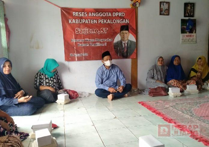 Reses Bareng Emak-emak, Sarjono Sampaikan Emansipasi Wanita