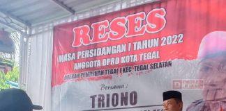 Reses, Triono: Aspirasi Masyarakat Bentuk Pertanggung Jawaban Dewan pada Konstituen
