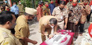 Suyadi Dampingi Bupati Wonogiri Resmikan Pipanisasi