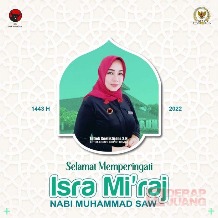 Tatiek Teladani dan Tebar Benih Kebaikan Atas Perilaku Nabi Muhammad SAW