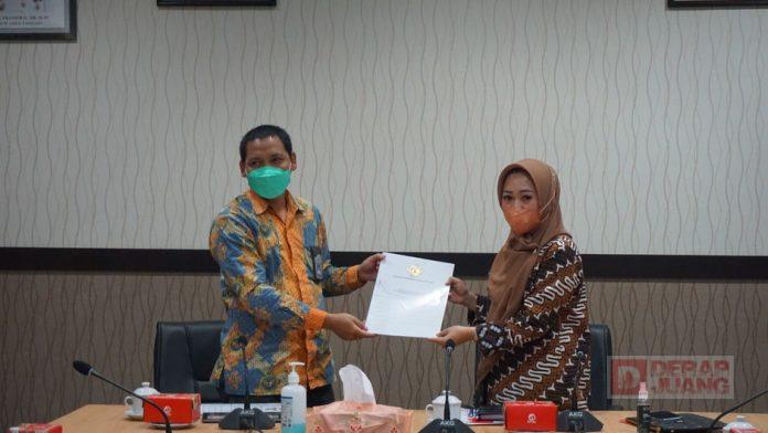 Terima Kunjungan BPK, Bupati Tiwi Komitmen Tata Kelola Pemerintahan Lebih Baik