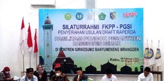 Terima Raperda Fasilitasi Pontren, Ketua DPRD Demak: Semoga Hadirkan Manfaat Luas