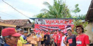 Tim Relawan Alwin Basri Tebar Manfaat Korban Angin Puting Beliung di Pati