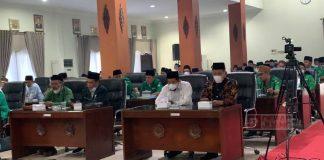 Wabup Rober Hadiri Pelantikan Pemuda Ansor Karanganyar