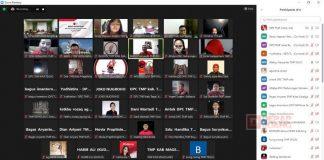 Wakili DPC PDI Perjuangan Batang, Zhaka Ismatullah Ikuti Konsolidasi TMP