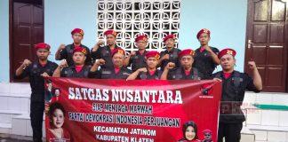Jaga Marwah Partai, Satgas Jatinom Lakukan Regenerasi