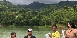 Dukung Ketahanan Pangan, Azalea Sebar Bibit Ikan