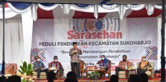 Bupati Wonosobo Hadiri Sarasehan Bangun Dunia Pendidikan