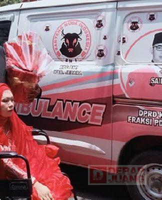 Ambulance Banteng Muda Indonesia Jepara Antar Pasangan Menikah