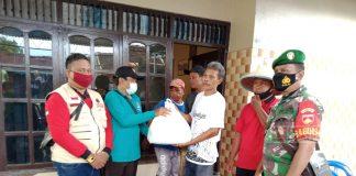 Baguna PDI Perjuangan Banyumas Bantu Warga Korban Rumah Kebakaran