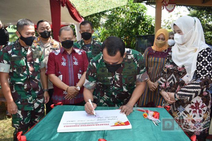Bangun Kolaborasi Bersama Pangdam IVDiponegoro, Kampung Pancasila Hadir di Mranggen