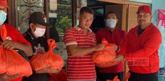 Bentuk Kepedulian Heru Santosa pada Korban Banjir di Desa Cingkrong