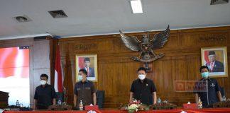 Bung Dance Pimpin Paripurna Pengumuman Akhir Jabatan Walikota Salatiga