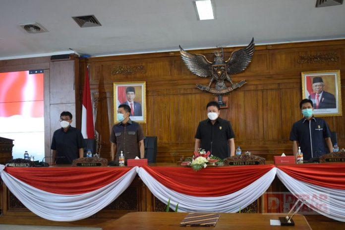 Bung Dance Pimpin Paripurna Pengumuman Akhir Jabatan Walikota Salatiga