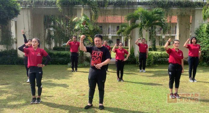 Bung Dance Sosialisasikan Senam Sicita Kepada Masyarakat