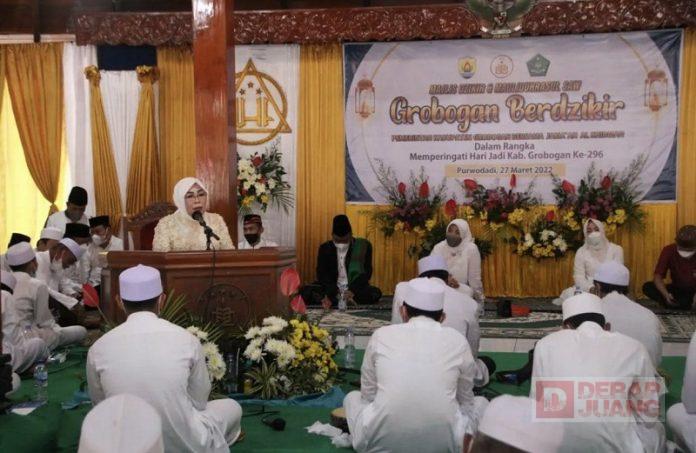 Bupati Grobogan Grobogan Berdzikir Panjatkan Doa Keselamatan Daerah