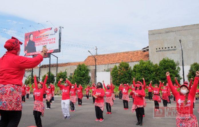DPD PDI Perjuangan Jawa Tengah Kenalkan Senam Sicita (2)