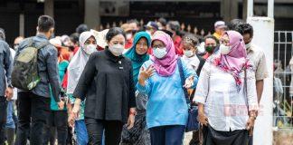 Datangi Lokasi Banjir di Lamongan, Puan Dorong Normalisasi Sungai dan Pembuatan Pintu Air