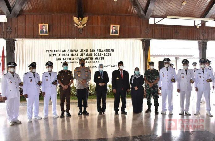 Hadiri Pelantikan Kades, Riswadi Selamat dan Bekerjalah Sesuai Tupoksi