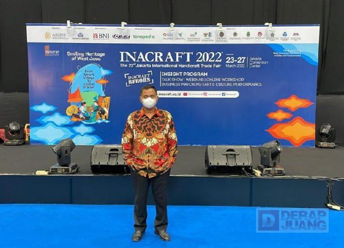 Ikuti Inacraft 2022, Sumar Rosul Harap UMKM Pekalongan Bergairah Lagi