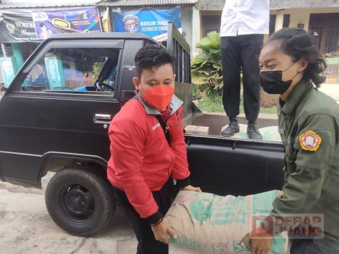 Jalankan Instruksi Ketua Umum, Bintang Salurkan Material Pembangunan untuk Korban Banjir