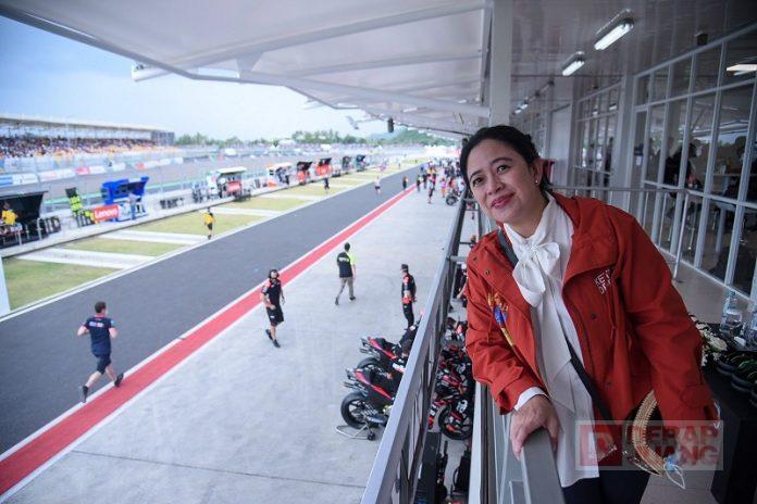 Jelang Pembukaan Forum Parlemen Dunia, Puan Nonton MotoGP di Mandalika