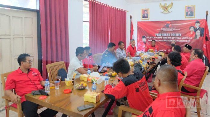 Kunker Tim Wasdinda, DPC PDI Perjuangan Jepara Siap Berkontribusi