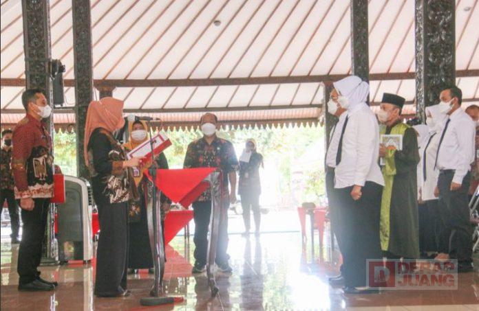 Lantik 86 P3K Non Guru, Bupati Tiwi Harus Punya Target Kinerja