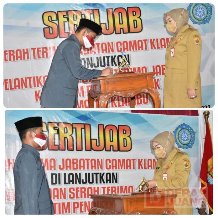 Lantik Camat Klambu, Bupati Grobogan Harap Klambu Gerbang Pertumbuhan Ekonomi