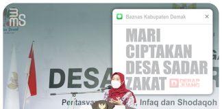 Mbak Eisti: Mari Ciptakan Desa Sadar Zakat