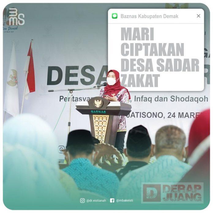 Mbak Eisti Mari Ciptakan Desa Sadar Zakat