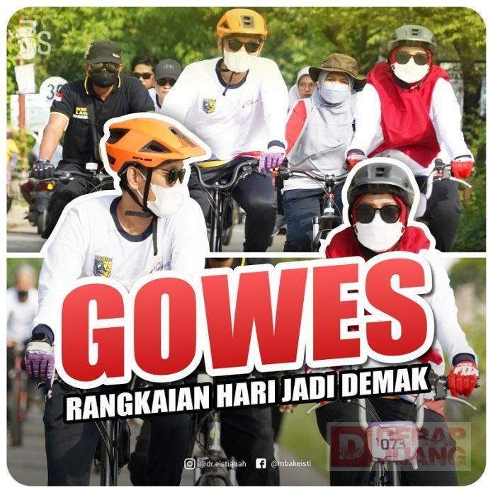Mbak Eisti Selayaknya Gowes, Terus Berusaha Tanpa Henti, Menepikan Lelah