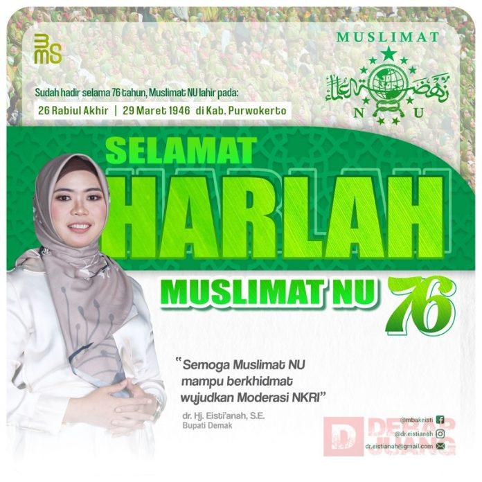Mbak Eisti Terus Istiqomah Wujudkan Dakwah Ahlussunah Wal Jama'ah An-Nahdliyyah