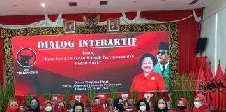 Mbak Etik Ikuti Dialog Desa Ramah Perempuan dan Peduli Anak DPP Partai