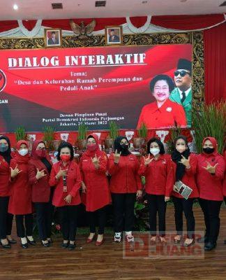 Mbak Etik Ikuti Dialog Desa Ramah Perempuan dan Peduli Anak DPP Partai