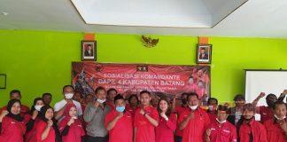 Panaskan Mesin Partai, PDI Perjuangan Batang Gelar Sosialisasi KomandanTe