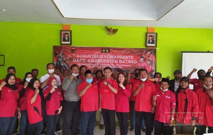 Panaskan Mesin Partai, PDI Perjuanga Batang Gelar Sosialisasi KomandanTe