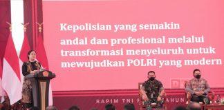 Puan Dukung Pencapaian MEF TNI dan Grand Design Polri Serta Aparat yang Humanis