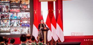 Puan Maharani Bangga Ada 2 Jenderal Perempuan Hadiri Rapim TNI-Polri